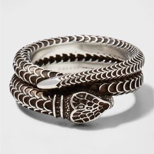 Gucci Coiled Garden Snake Ring